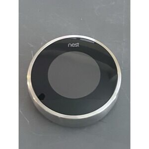 Google Nest Learning Thermostat 2nd Gen Model 02A Tested Working No BAse Plate